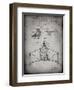 PP28 Faded Grey-Borders Cole-Framed Giclee Print