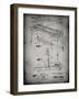 PP281-Faded Grey Fender Pedal Steel Guitar Patent Poster-Cole Borders-Framed Giclee Print