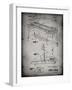 PP281-Faded Grey Fender Pedal Steel Guitar Patent Poster-Cole Borders-Framed Giclee Print