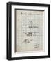 PP29 Antique Grid Parchment-Borders Cole-Framed Premium Giclee Print