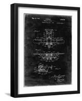 PP29 Black Grunge-Borders Cole-Framed Giclee Print