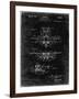 PP29 Black Grunge-Borders Cole-Framed Giclee Print