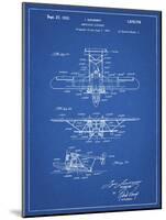 PP29 Blueprint-Borders Cole-Mounted Giclee Print