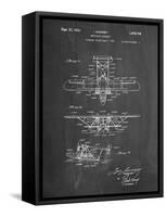 PP29 Chalkboard-Borders Cole-Framed Stretched Canvas