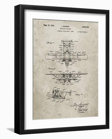 PP29 Sandstone-Borders Cole-Framed Giclee Print