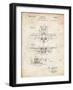 PP29 Vintage Parchment-Borders Cole-Framed Giclee Print