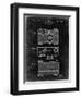 PP299-Black Grunge Argus C Camera Patent Poster-Cole Borders-Framed Giclee Print