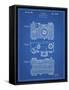 PP299-Blueprint Argus C Camera Patent Poster-Cole Borders-Framed Stretched Canvas