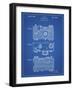 PP299-Blueprint Argus C Camera Patent Poster-Cole Borders-Framed Giclee Print