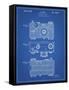 PP299-Blueprint Argus C Camera Patent Poster-Cole Borders-Framed Stretched Canvas