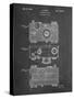 PP299-Chalkboard Argus C Camera Patent Poster-Cole Borders-Stretched Canvas