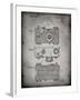 PP299-Faded Grey Argus C Camera Patent Poster-Cole Borders-Framed Giclee Print