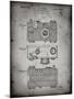 PP299-Faded Grey Argus C Camera Patent Poster-Cole Borders-Mounted Giclee Print