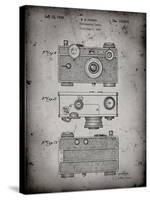 PP299-Faded Grey Argus C Camera Patent Poster-Cole Borders-Stretched Canvas