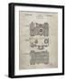 PP299-Sandstone Argus C Camera Patent Poster-Cole Borders-Framed Giclee Print