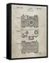 PP299-Sandstone Argus C Camera Patent Poster-Cole Borders-Framed Stretched Canvas