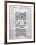 PP299-Slate Argus C Camera Patent Poster-Cole Borders-Framed Giclee Print