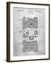 PP299-Slate Argus C Camera Patent Poster-Cole Borders-Framed Giclee Print