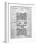 PP299-Slate Argus C Camera Patent Poster-Cole Borders-Framed Giclee Print