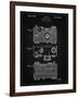 PP299-Vintage Black Argus C Camera Patent Poster-Cole Borders-Framed Giclee Print