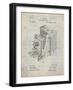 PP301-Antique Grid Parchment Lucidograph Camera Patent Poster-Cole Borders-Framed Giclee Print