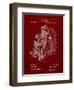 PP301-Burgundy Lucidograph Camera Patent Poster-Cole Borders-Framed Premium Giclee Print