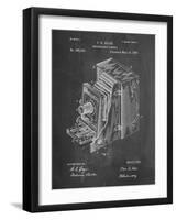 PP301-Chalkboard Lucidograph Camera Patent Poster-Cole Borders-Framed Giclee Print