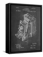 PP301-Chalkboard Lucidograph Camera Patent Poster-Cole Borders-Framed Stretched Canvas