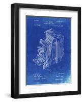 PP301-Faded Blueprint Lucidograph Camera Patent Poster-Cole Borders-Framed Premium Giclee Print