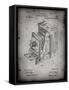 PP301-Faded Grey Lucidograph Camera Patent Poster-Cole Borders-Framed Stretched Canvas