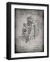 PP301-Faded Grey Lucidograph Camera Patent Poster-Cole Borders-Framed Giclee Print