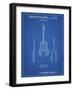 PP306-Blueprint Buck Owens American Guitar Patent Poster-Cole Borders-Framed Giclee Print