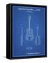 PP306-Blueprint Buck Owens American Guitar Patent Poster-Cole Borders-Framed Stretched Canvas