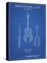 PP306-Blueprint Buck Owens American Guitar Patent Poster-Cole Borders-Stretched Canvas