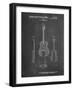 PP306-Chalkboard Buck Owens American Guitar Patent Poster-Cole Borders-Framed Giclee Print