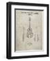 PP306-Sandstone Buck Owens American Guitar Patent Poster-Cole Borders-Framed Giclee Print