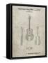 PP306-Sandstone Buck Owens American Guitar Patent Poster-Cole Borders-Framed Stretched Canvas