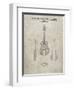 PP306-Sandstone Buck Owens American Guitar Patent Poster-Cole Borders-Framed Premium Giclee Print