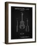 PP306-Vintage Black Buck Owens American Guitar Patent Poster-Cole Borders-Framed Giclee Print