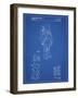 PP309-Blueprint Apollo Space Suit Patent Poster-Cole Borders-Framed Giclee Print