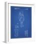 PP309-Blueprint Apollo Space Suit Patent Poster-Cole Borders-Framed Giclee Print