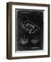 PP319-Black Grunge Cassette Tape Patent Poster-Cole Borders-Framed Giclee Print