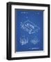 PP319-Blueprint Cassette Tape Patent Poster-Cole Borders-Framed Giclee Print