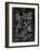 PP32 Black Grunge-Borders Cole-Framed Giclee Print