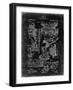 PP32 Black Grunge-Borders Cole-Framed Giclee Print