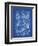 PP32 Blueprint-Borders Cole-Framed Premium Giclee Print