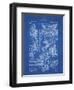 PP32 Blueprint-Borders Cole-Framed Premium Giclee Print