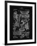 PP32 Vintage Black-Borders Cole-Framed Giclee Print