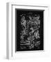 PP32 Vintage Black-Borders Cole-Framed Premium Giclee Print