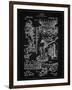 PP32 Vintage Black-Borders Cole-Framed Giclee Print